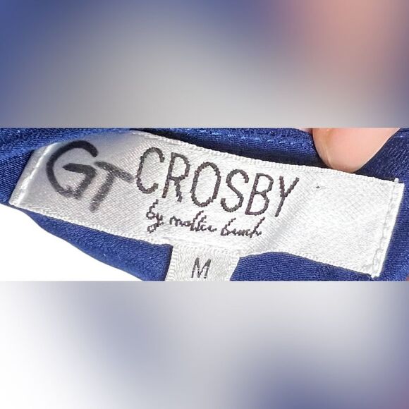 Crosby by Mollie Burch Elle Dress navy with rainbow straps - Picture 5 of 6